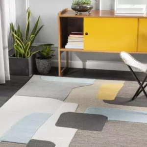 Abstract Area Rug | Jim Stellabuto's Everything Under Foot, Inc.