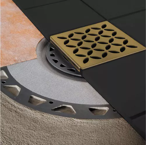 Schluter Drains| Jim Stellabuto's Everything Under Foot, Inc. Schluter Drains| Jim Stellabuto's Everything Under Foot, Inc.